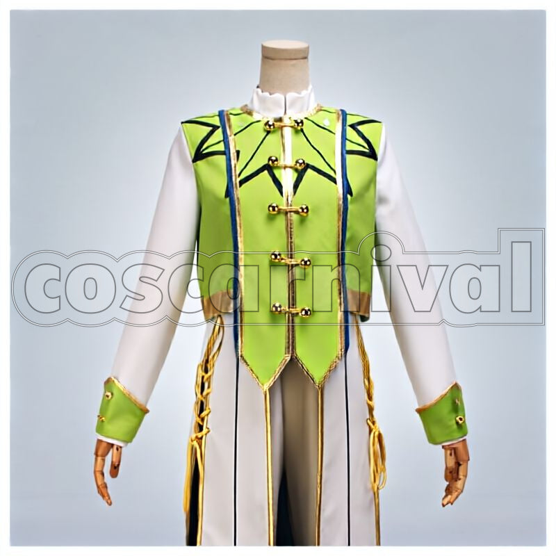 Tsumugi Aoba White Easter Cosplay cosplay costume from Ensemble Stars!, front view 6