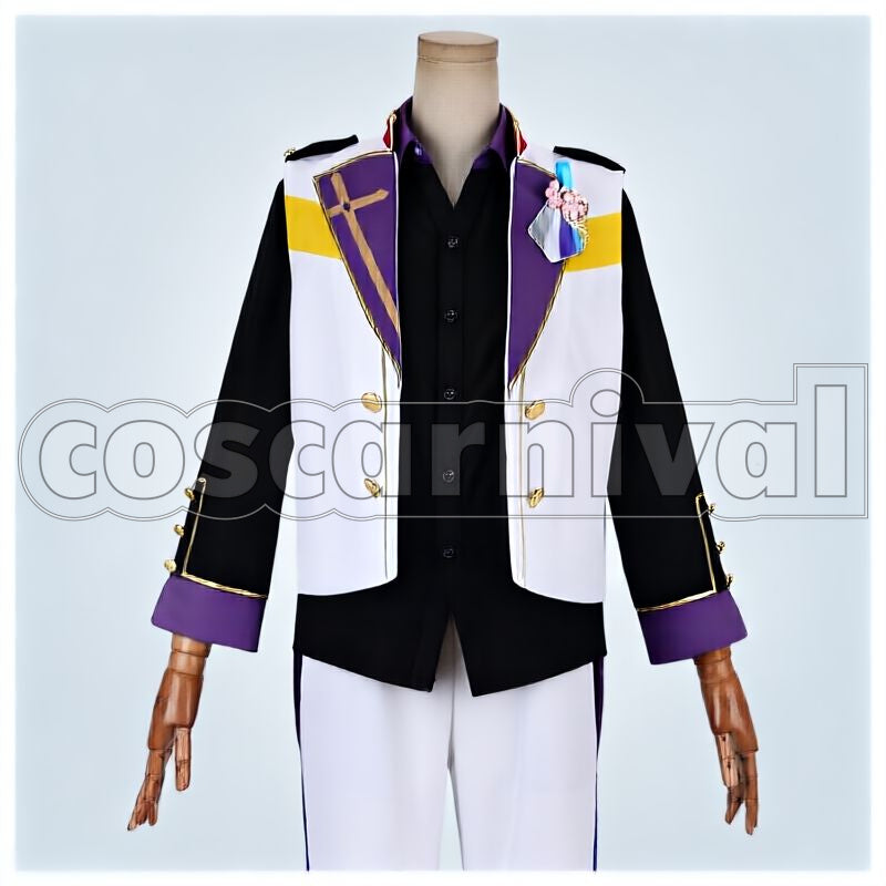 UNDEAD Kaoru Hakaze 4th Anniversary Class Scout Cosplay cosplay costume from Ensemble Stars!, front view 1
