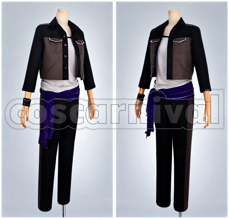 UNDEAD Kaoru Hakaze Unit Song CD 2nd Series Cosplay cosplay costume from Ensemble Stars!, front view 2