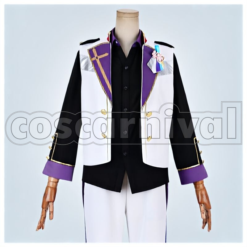 UNDEAD Koga Oogami 4th Anniversary Class Scout Cosplay cosplay costume from Ensemble Stars!, front view 1