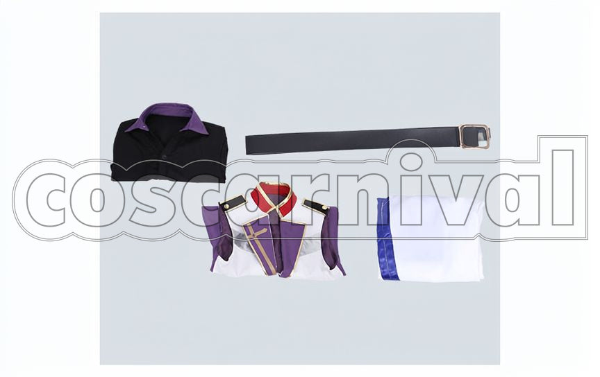 UNDEAD Koga Oogami 4th Anniversary Class Scout Cosplay cosplay costume from Ensemble Stars!, set view