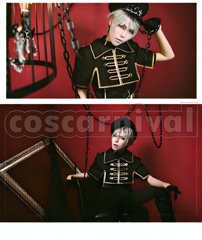 UNDEAD Koga Oogami, Adonis Otogari Unit Song CD 3rd Series Vol.06 Cosplay cosplay costume from Ensemble Stars!, front view 4