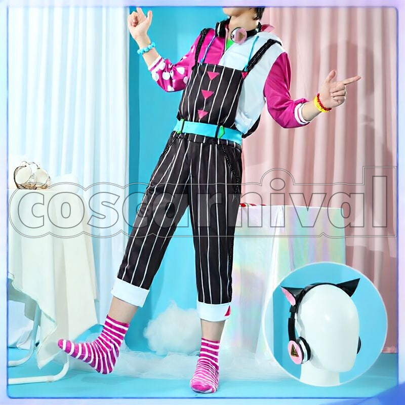 Unit Song CD 2nd Series 2wink Hinata Aoi Cosplay cosplay costume from Ensemble Stars!, set view 1