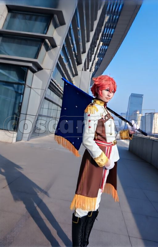 Unit Song CD 3rd Series Vol.10 Trickstar Subaru Akehoshi Cosplay cosplay costume from Ensemble Stars!, trickstar subaru akehoshi 2363 front view 3