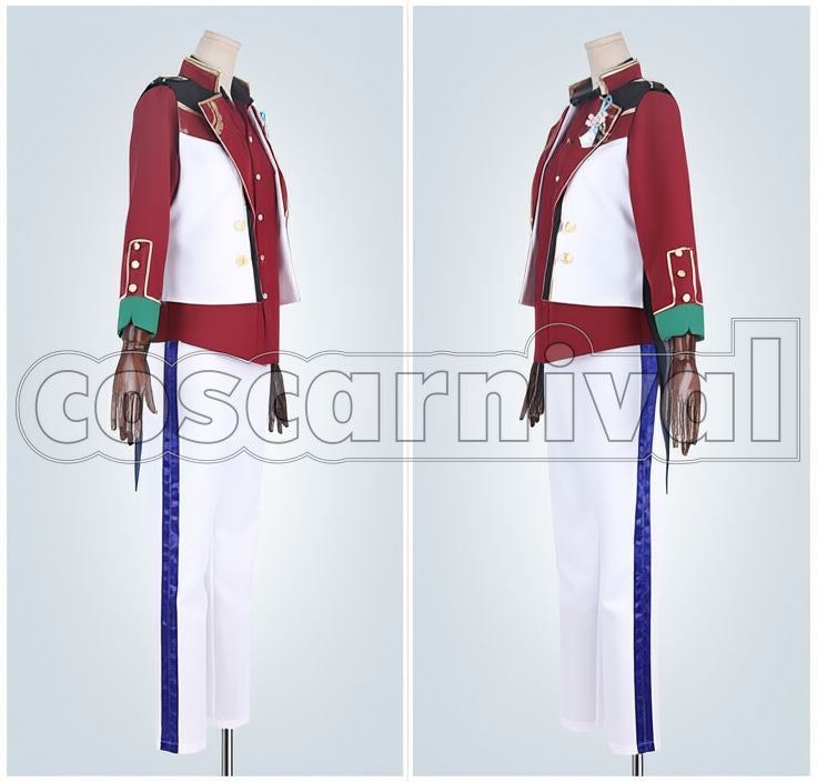 Valkyrie Mika Kagehira 4th Anniversary Class Scout Cosplay cosplay costume from Ensemble Stars!, side view