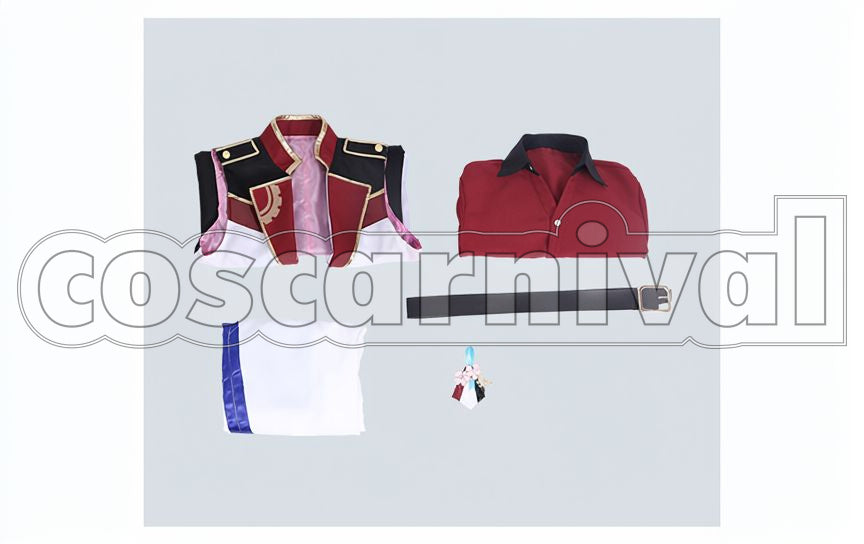 Valkyrie Shu Itsuki 4th Anniversary Class Scout Cosplay cosplay costume from Ensemble Stars!, set view