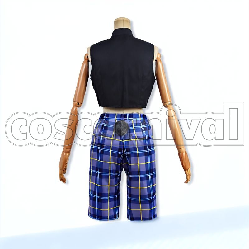 Wander! Black Bunnies in UNDERLAND Mitsuru Tenma Cosplay cosplay costume from Ensemble Stars!!, back view 2