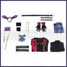 Wander! Black Bunnies in UNDERLAND Mitsuru Tenma Cosplay cosplay costume from Ensemble Stars!!, set view