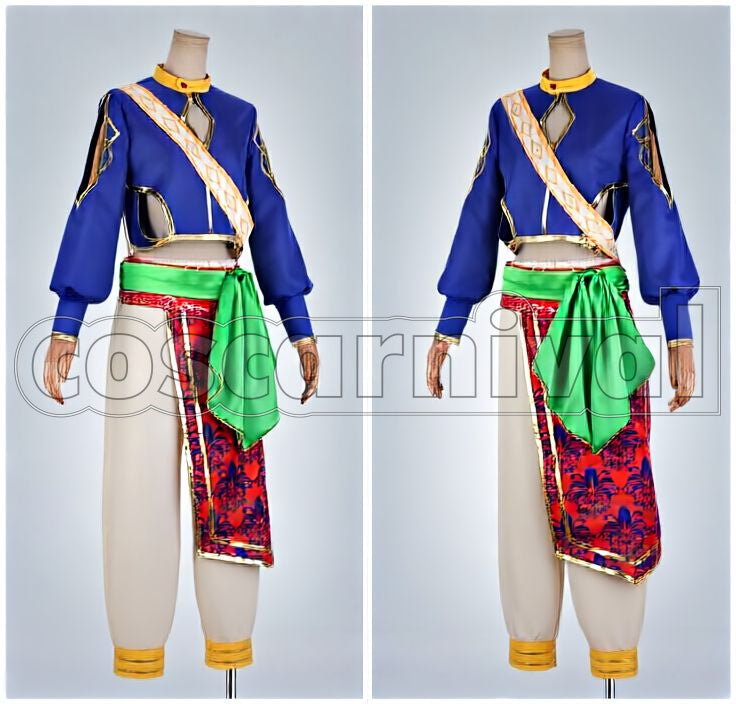 Wataru Hibiki Scorching Hot! The Scenery of Southern Lands and Summer Vacation Cosplay cosplay costume from Ensemble Stars!, front view 2