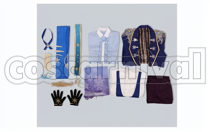 Wataru Hibiki Yume 100 Collab Moon Awakening Cosplay cosplay costume from Ensemble Stars!, collab moon awakening 5328 set view