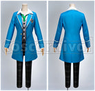 Wataru Hibiki Yumenosaki Academy School Uniform Necktie 3-Color Set Cosplay cosplay costume from Ensemble Stars!, color set 5150 detail view 1
