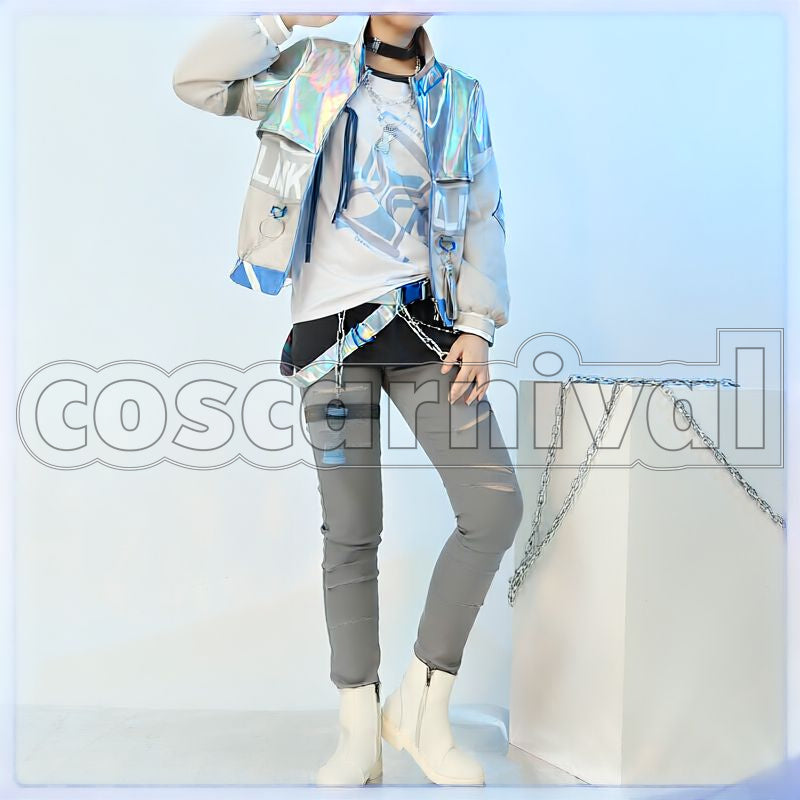 x Link Click Koga Oogami Cosplay cosplay costume from Ensemble Stars!!, front view 2