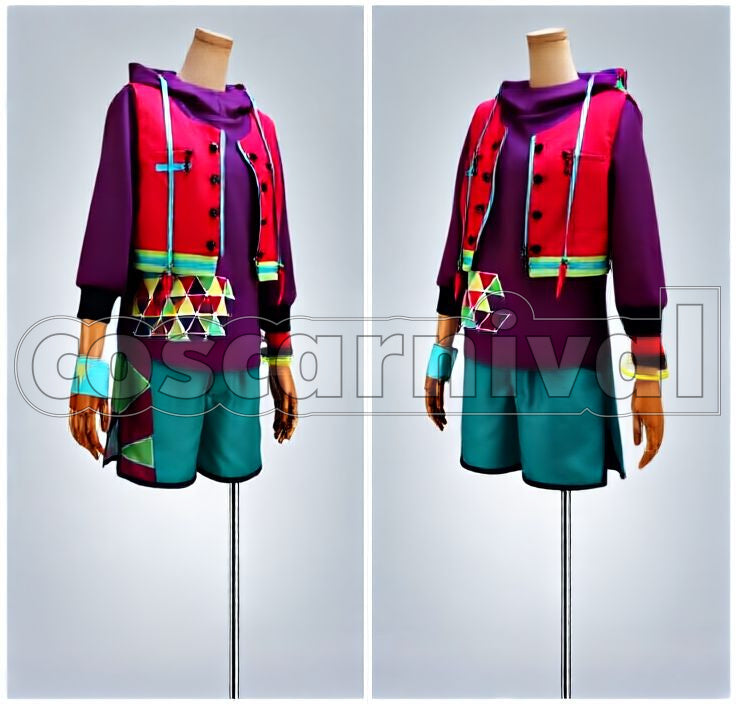 Yuta Aoi Seven-Colored＊Sunshower Festa Cosplay cosplay costume from Ensemble Stars!, front view 8