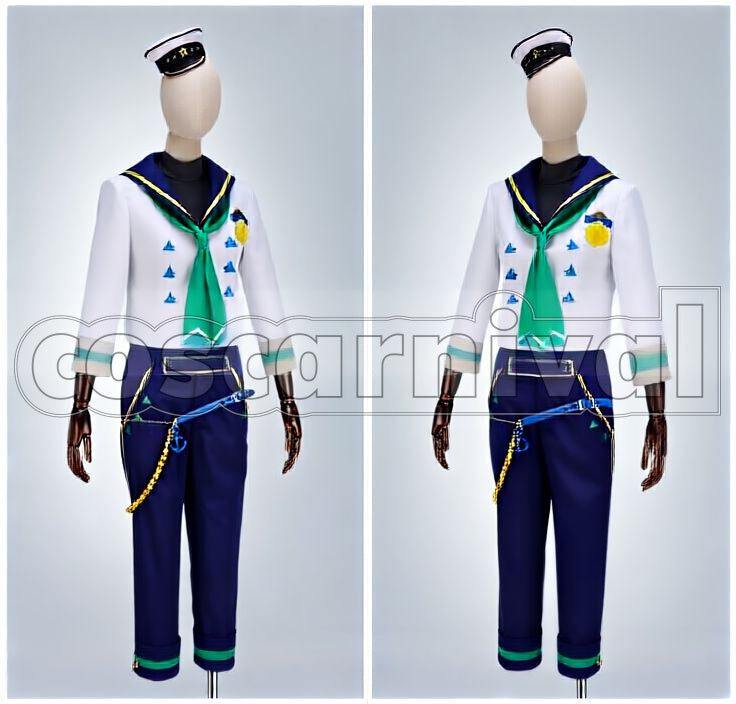 Yuta Aoi Voyage! Early Spring Cruising Live Cosplay cosplay costume from Ensemble Stars!, front view 2