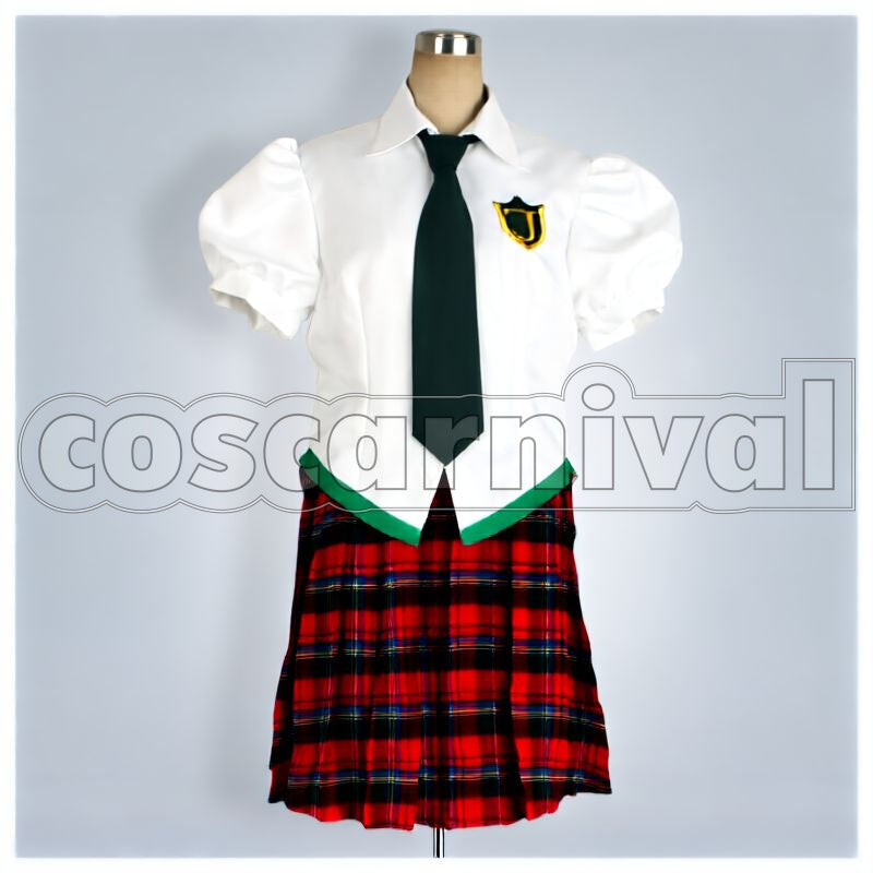 Mari Illustrious Cosplay cosplay costume from Evangelion Makinami, front view 1