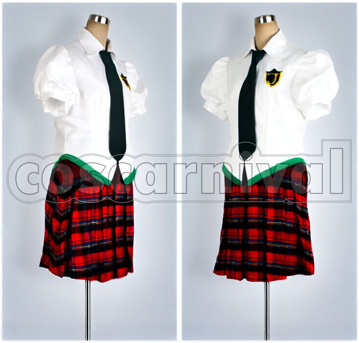 Mari Illustrious Cosplay cosplay costume from Evangelion Makinami, front view 2