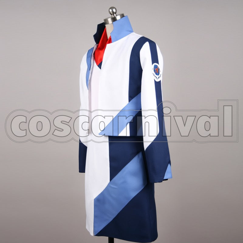 Azure Maya Tomi Girls cosplay costume from Fafner in the, side view 2