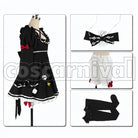 Akari cosplay costume from Fantasista Doll, side view