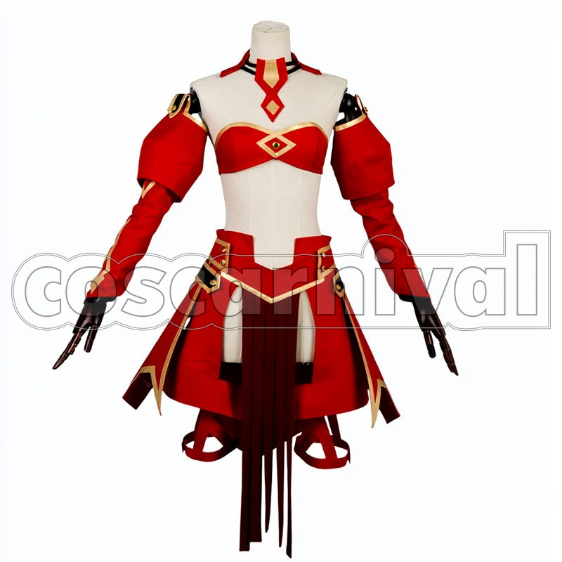 Mordred cosplay costume from Fate Apocrypha, front view