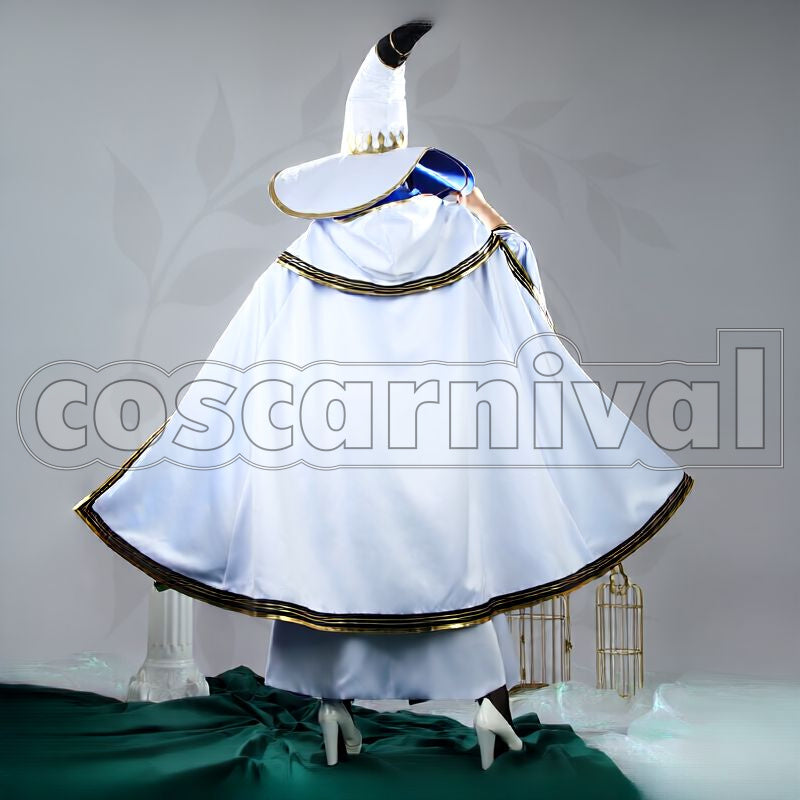 Aesc the Savior the Rain Witch 1st Ascension Cosplay cosplay costume from Fate/Grand Order, back view