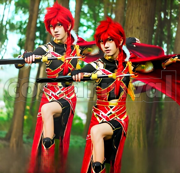 Alexander 3rd Ascension Cosplay cosplay costume from Fate/Grand Order, front view 2