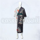 Ashiya Dōman Morning Glory Yukata (Cursed) Cosplay cosplay costume from Fate/Grand Order, front view 2