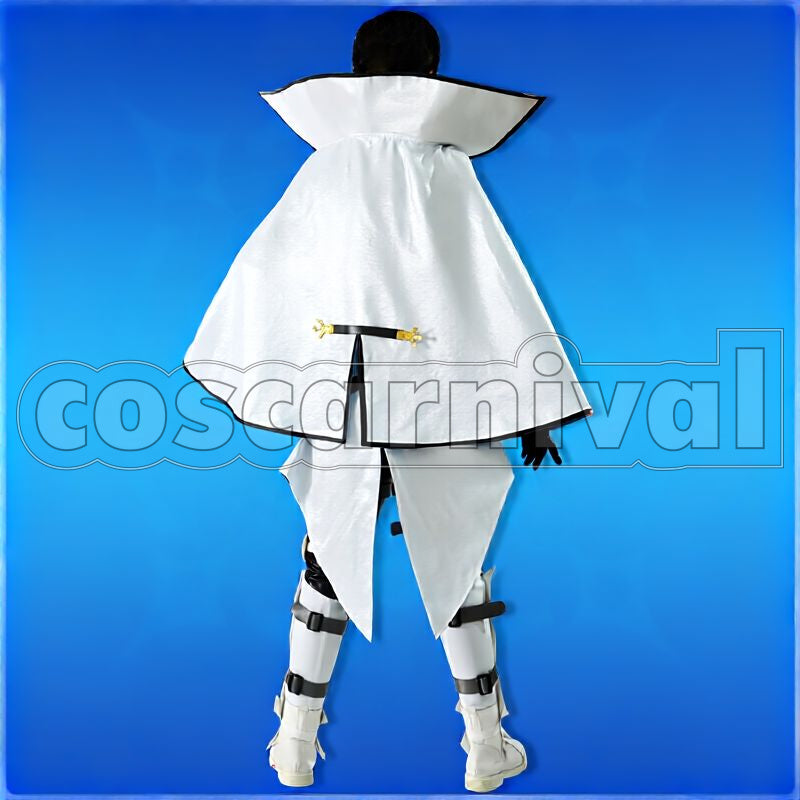 Charlemagne Cosplay cosplay costume from Fate/Grand Order, back view