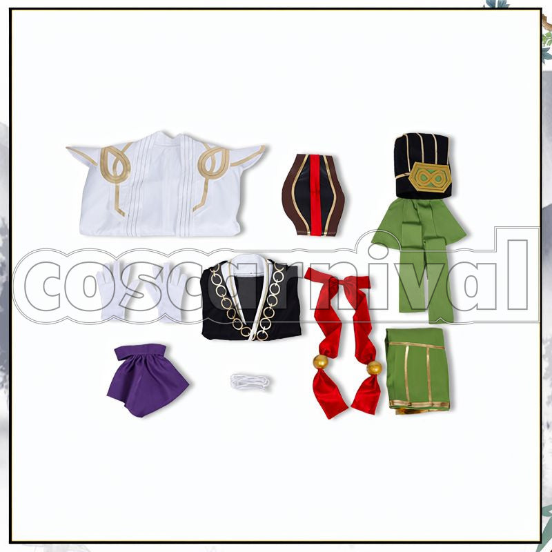 Chen Gong Caster 3rd Ascension Cosplay cosplay costume from Fate/Grand Order, set view