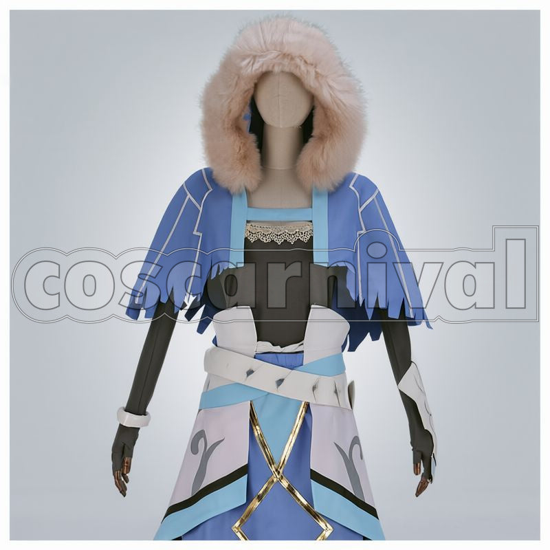 Cú Chulainn Caster 2nd Ascension Cosplay cosplay costume from Fate/Grand Order, front view 1