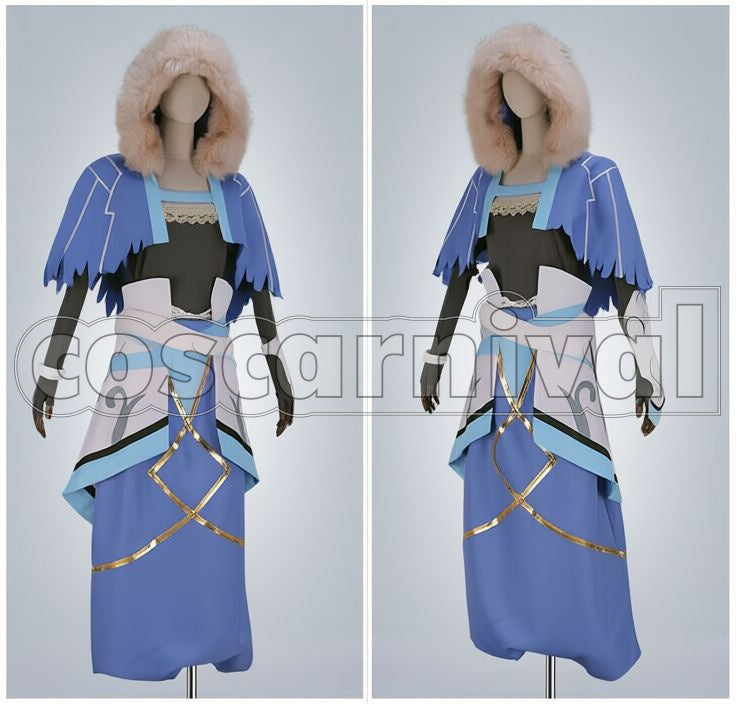 Cú Chulainn Caster 2nd Ascension Cosplay cosplay costume from Fate/Grand Order, front view 2
