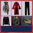 Dante Alighieri 2nd Ascension Cosplay cosplay costume from Fate/Grand Order, set view