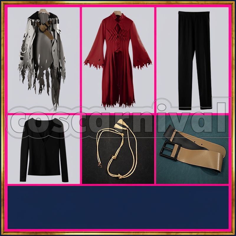 Dante Alighieri 2nd Ascension Cosplay cosplay costume from Fate/Grand Order, set view