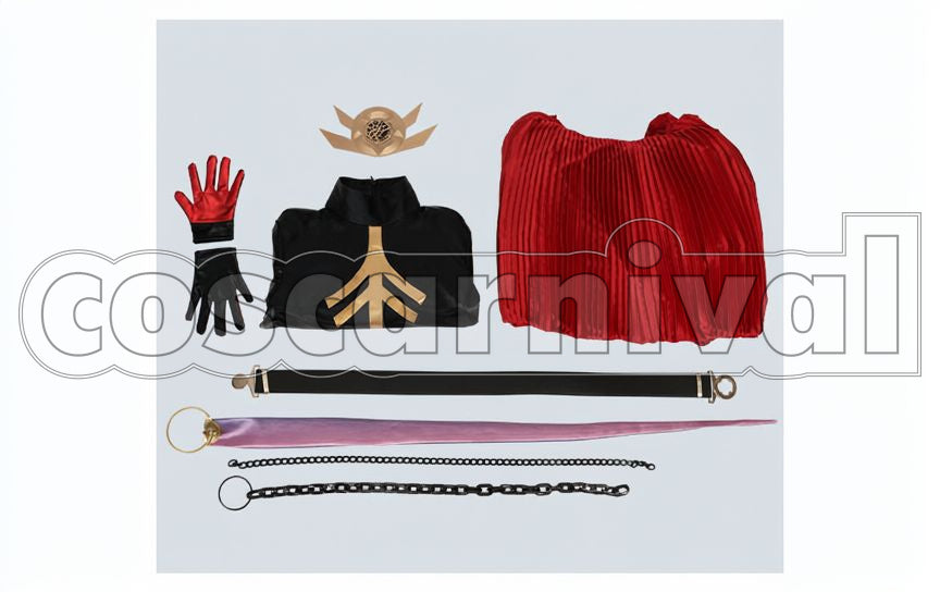 Demon King Nobunaga 3rd & Final Ascension No Armor Cosplay cosplay costume from Fate/Grand Order, accessory set view