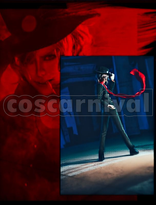 Edmond Dantès Avenger 1st Ascension Cosplay cosplay costume from Fate/Grand Order, side view