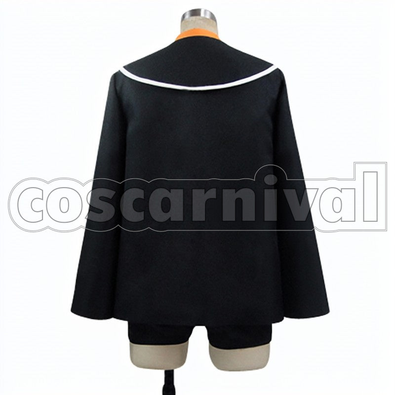 Female Protagonist Gudako cosplay costume from Fate Grand Order, back view