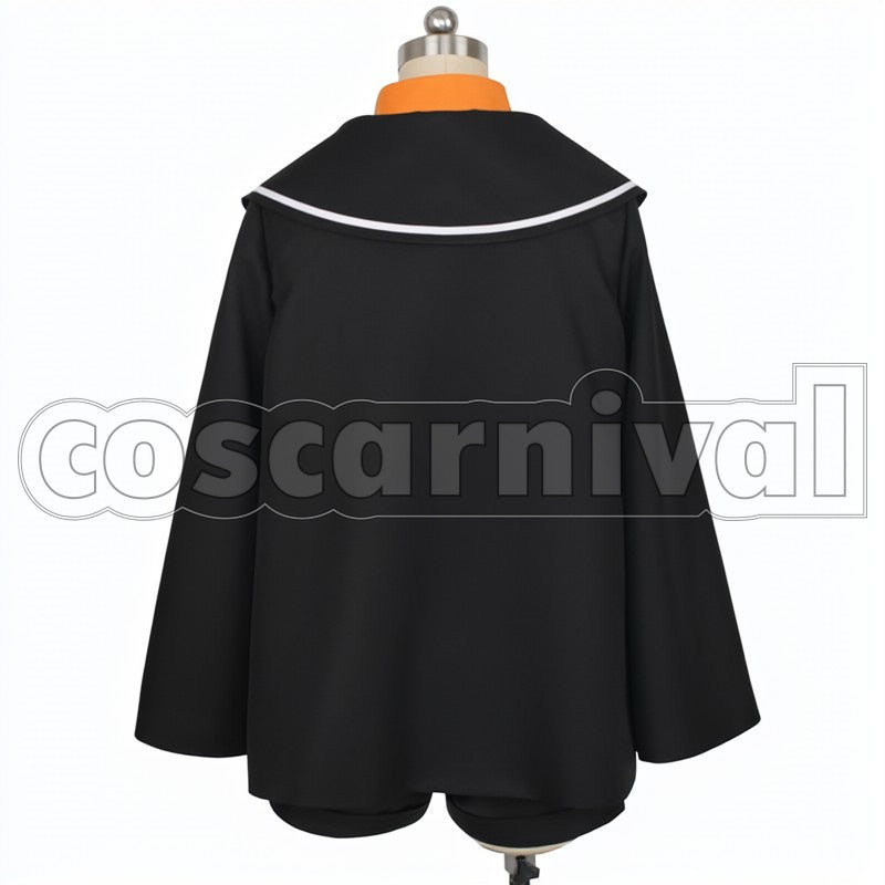 Female Protagonist Atlas Institute cosplay costume from Fate Grand Order, back view