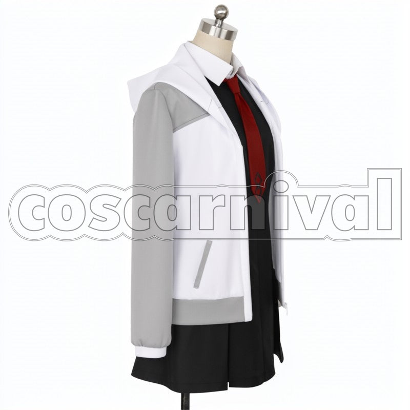 fgo Mash Kyrielight cosplay costume from Fate Grand Order, side view