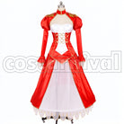 fgo Nero Claudius Red Saber cosplay costume from Fate Grand Order, front view