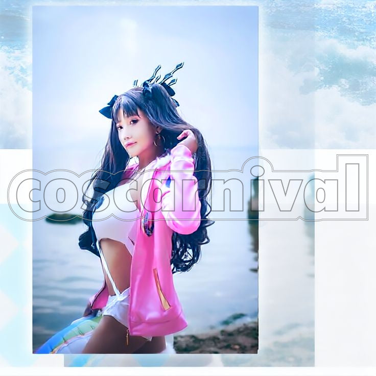 Ishtar (Rider) Swimsuit Final Ascension Cosplay cosplay costume from Fate/Grand Order, front view 5