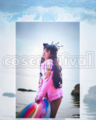Ishtar (Rider) Swimsuit Final Ascension Cosplay cosplay costume from Fate/Grand Order, side view 2