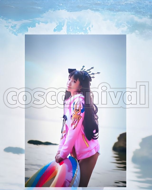 Ishtar (Rider) Swimsuit Final Ascension Cosplay cosplay costume from Fate/Grand Order, side view 2