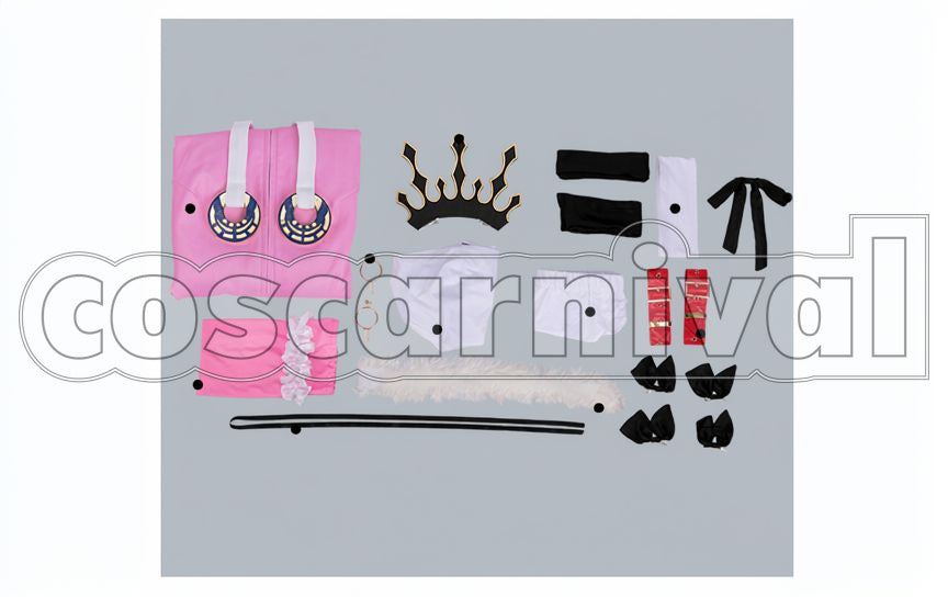 Ishtar (Rider) Swimsuit Final Ascension Cosplay cosplay costume from Fate/Grand Order, set view