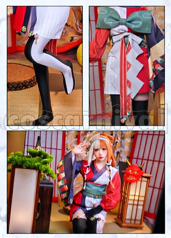Izumo no Okuni 1st Ascension Cosplay cosplay costume from Fate/Grand Order, front view 7