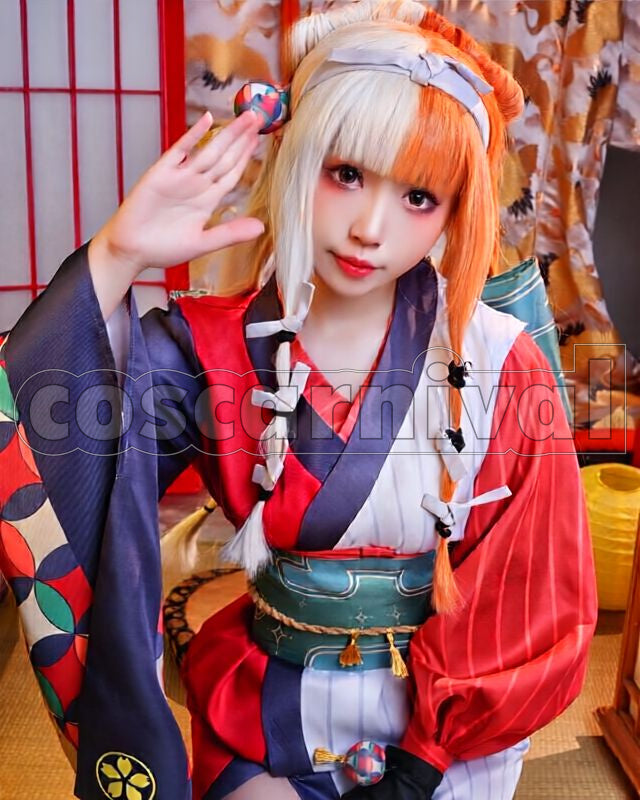 Izumo no Okuni 1st Ascension Cosplay cosplay costume from Fate/Grand Order, front view 8