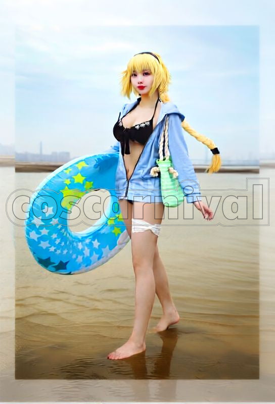 Jeanne d'Arc Swimsuit Cosplay cosplay costume from Fate/Grand Order, front view 3
