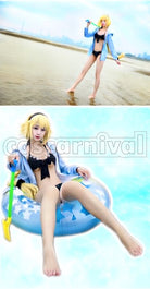 Jeanne d'Arc Swimsuit Cosplay cosplay costume from Fate/Grand Order, front view 4