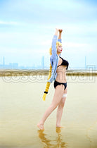 Jeanne d'Arc Swimsuit Cosplay cosplay costume from Fate/Grand Order, side view 1