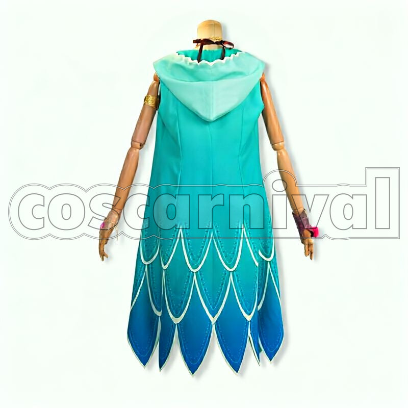 Kama (Avenger) Swimsuit 2nd Ascension Cosplay cosplay costume from Fate/Grand Order, back view 1