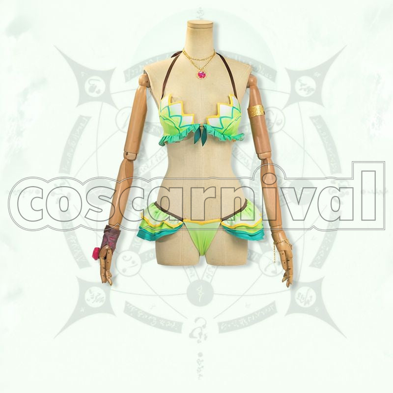 Kama (Avenger) Swimsuit 2nd Ascension Cosplay cosplay costume from Fate/Grand Order, front view 3