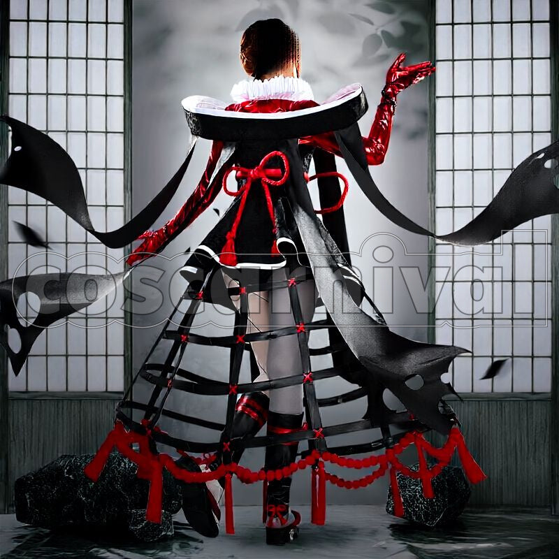 Kashin Koji Cosplay cosplay costume from Fate/Grand Order, back view